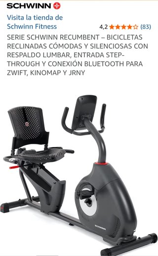 Bici Fitness Reclinada Schwinn 510R