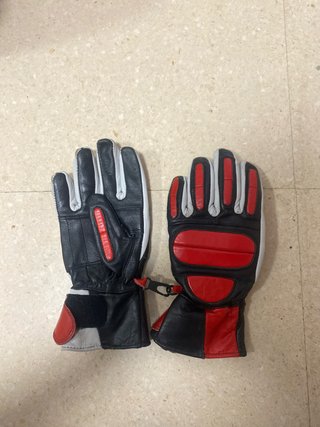 Guantes de moto de cuero - Talla XXS (Niño / Mujer