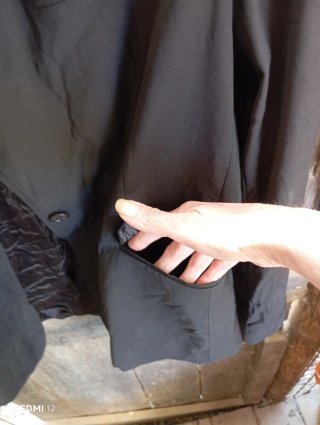 Blazer Negro Elegante Paul & Joe T.44