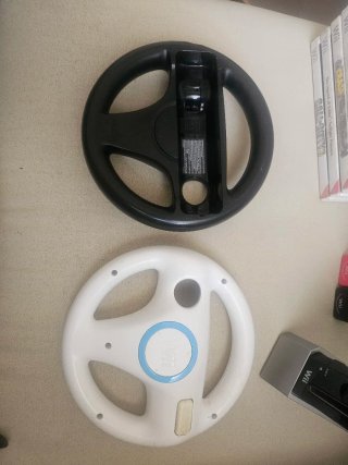 Consola Wii con mandos y juegos