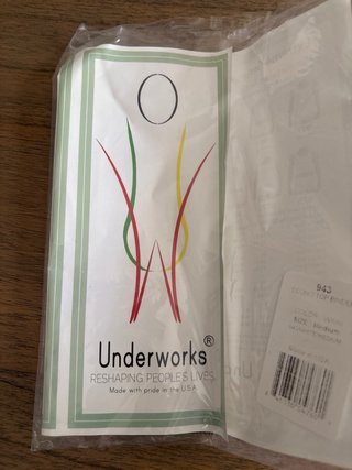 Underworks Binders M Beige Blanco