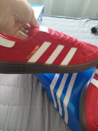 Zapatillas Adidas Handball Spezial Rojas