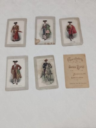 Colección 40 Estampas Toreros Antiguos.