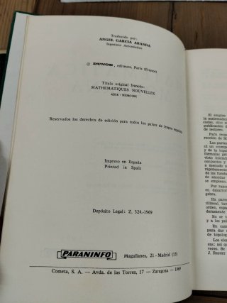 Matemática Moderna 1969