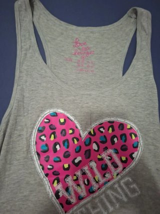 Camiseta pijama corazón Wild Thing