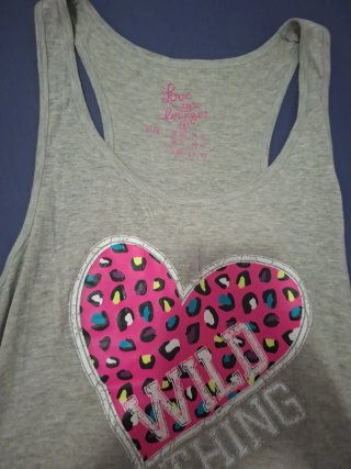 Camiseta pijama corazón Wild Thing