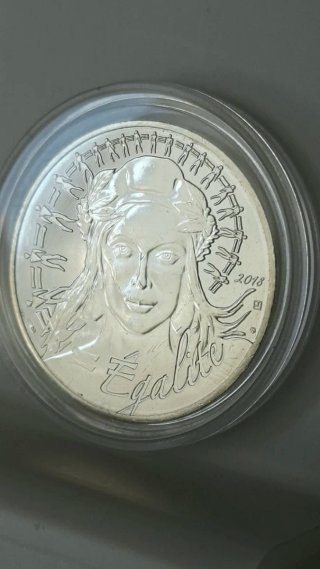 Conjunto 3 Monedas Plata 20€ Francia.