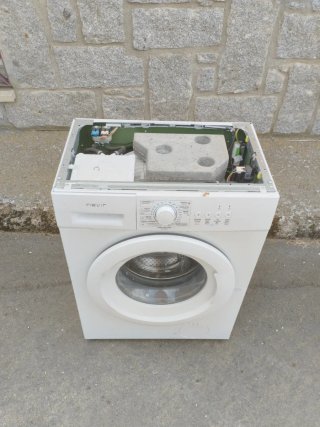 Lavadora Neuvir Blanca Carga Frontal