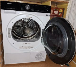 Secadora Hisense 10kg. En garantía