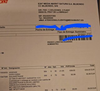 Secadora Hisense 10kg. En garantía