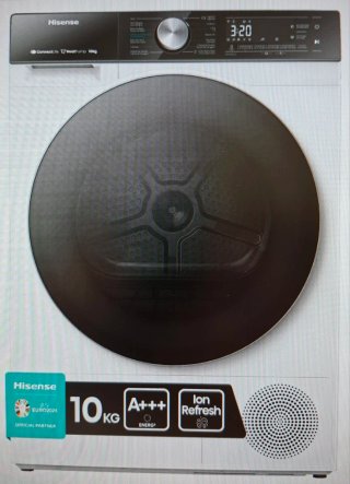 Secadora Hisense 10kg. En garantía