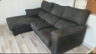 GANGA: SOFA XXL CHAISELONGUE ASIENTOS EXTENSIBLE
