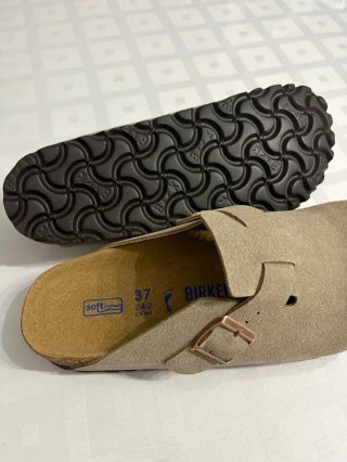 Sandalias Birkenstock Boston Taupe Talla 37