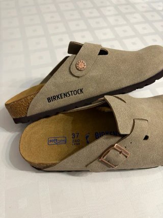 Sandalias Birkenstock Boston Taupe Talla 37