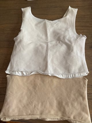 2x Binders Underworks Talla S Beige y Blanco