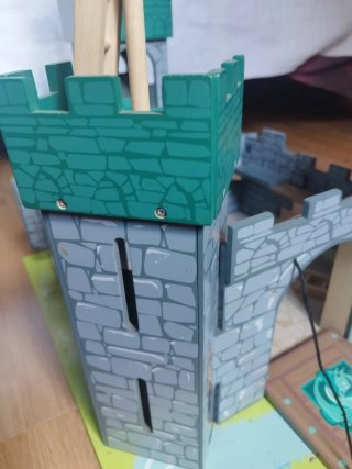 Castillo Medieval Madera Juguete