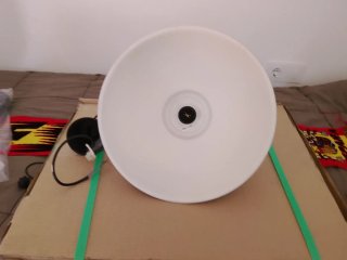 Lámpara colgante metálica