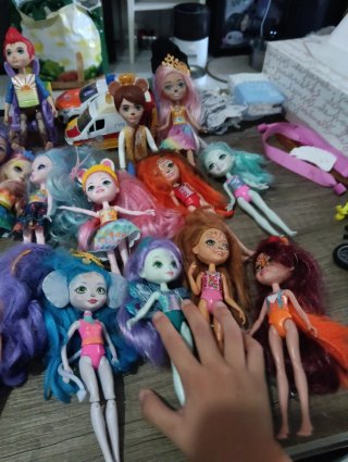 Lote de Muñecas Enchantimals