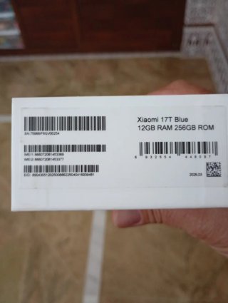 Xiaomi 17T Móvil Azul/Blanco