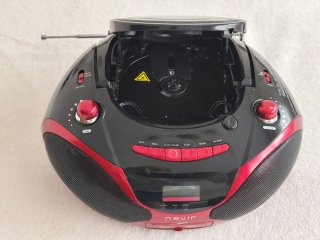 Radio CD MP3 Nevir NVR-453MDUC USB/SD