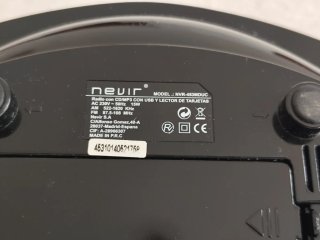 Radio CD MP3 Nevir NVR-453MDUC USB/SD