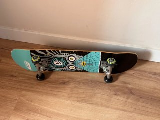 Tabla de skate negra