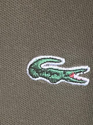 Lacoste Verde Oliva Taglia XL da ragazzo uomo L