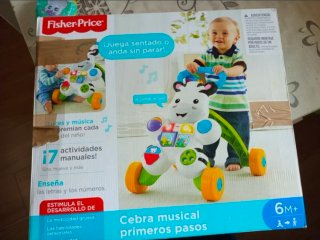 Correpasillos Cebra Fisher-Price Musical