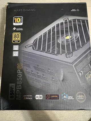 Mars Gaming MPB850SI Fuente Alimentación ATX 850W