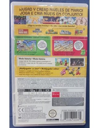 Gioco Nintendo Switch Super Mario Maker 2 in ottime condizioni