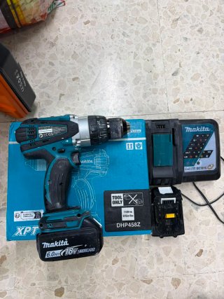 Taladro Percutor Makita DHP458Z 18V, alquiler