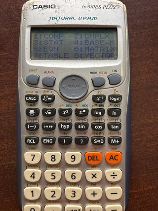Calculadora Casio fx-570ES PLUS
