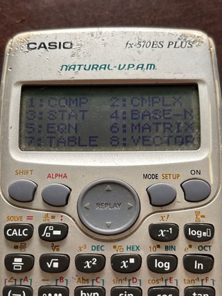Calculadora Casio fx-570ES PLUS