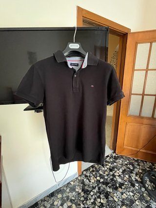 Polo Tommy Hilfiger Nero Taglia M