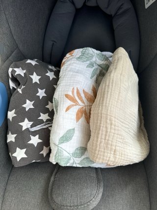 Carrito de bebé gris 3 en 1