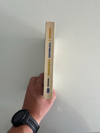 Libro: Monarquía, república y guerra