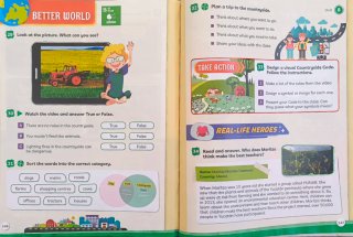 Libro de inglés 3 primaria. Editorial Milton