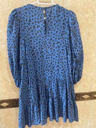Vestido estampado Zara Talla XS