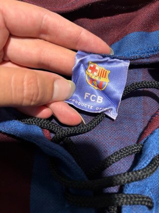 Camiseta FC Barcelona antigua rayas