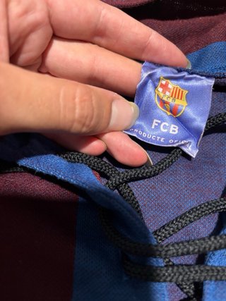 Camiseta FC Barcelona antigua rayas