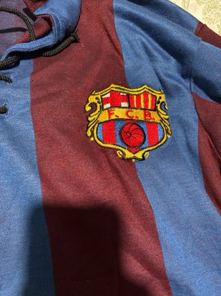 Camiseta FC Barcelona antigua rayas