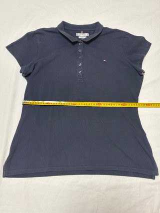 Polo Tommy Hilfiger Mujer XXL Negro
