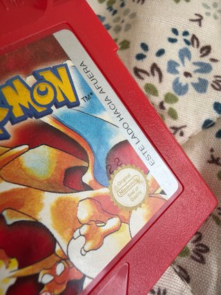 10/10 Pokemon rojo game boy