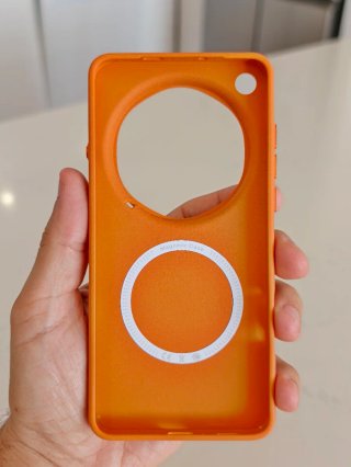 Funda Sandstone Oppo X9 ULTRA ( Naranja )