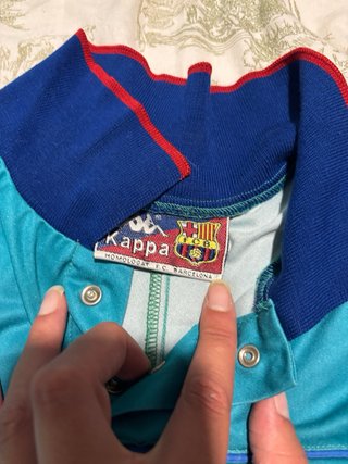 Conjunto Kappa FC Barcelona vintage