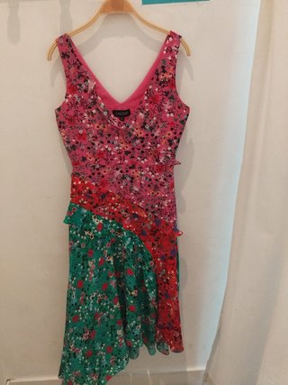 Vestido firma lujo Saloni modelo Aggie