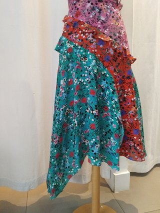 Vestido firma lujo Saloni modelo Aggie