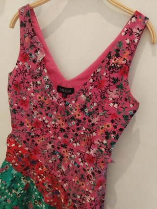 Vestido firma lujo Saloni modelo Aggie