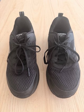 Zapatillas Skechers D'lux Walker Mujer Negras