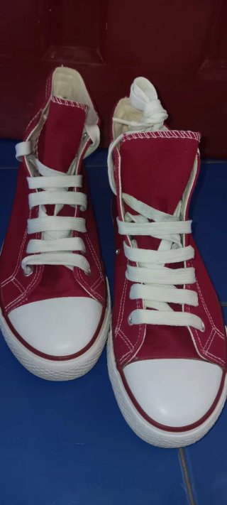 Scarpe Original Marines rosse e bianche